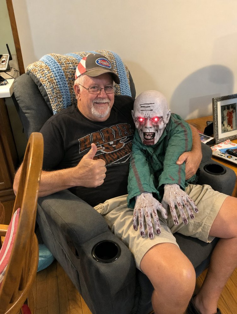 Thumbs up from the porch crew
